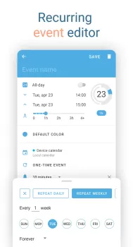 Sectograph. Day & Time planner MOD APK (Unlocked, Pro) v5.29 screenshot 5