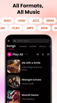 Offline Music Player: Play MP3 MOD APK (Remove ads, Unlocked, Pro) v1.02.46.0930 screenshot 2