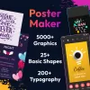 Poster Maker - Flyer Creator MOD APK (Paid for free, Unlocked) v1.3.13 screenshot 17