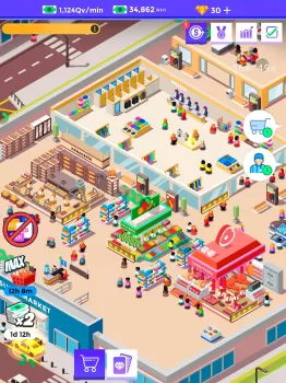 Idle Supermarket Tycoon－Shop MOD APK (Unlimited money) v3.2.7 screenshot 17