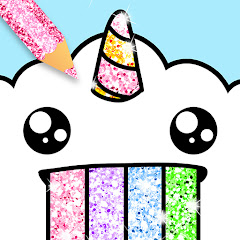 Kawaii Coloring Book Glitter MOD APK (Remove ads)