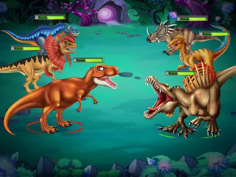 Dino Battle MOD APK (Remove ads, Unlimited money, Mod speed) v15.02 screenshot 3