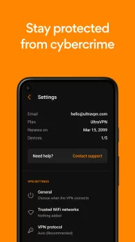 VPN Secure Proxy — UltraVPN™ MOD APK v7.0.0 screenshot 3