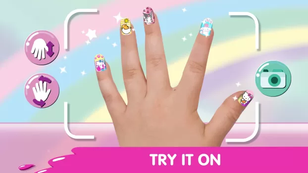 Hello Kitty Nail Salon MOD APK (Full) v2024.2.1 screenshot 4