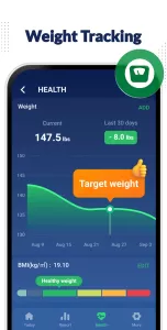 Step Counter - Pedometer MOD APK (Unlocked, Premium) v1.3.5 screenshot 4
