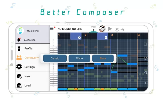 musicLine - Music Composition MOD APK (Free purchase, Unlocked, Premium, Mod speed) v8.24.1 screenshot 5