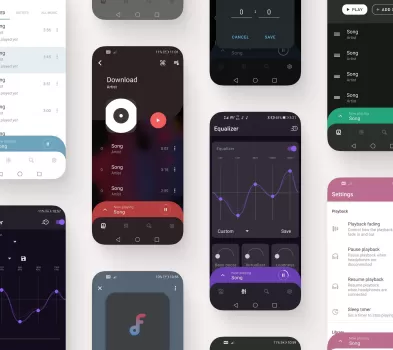 Frolomuse: MP3 Music Player MOD APK (Unlocked, Premium) v7.3.2-R screenshot 1