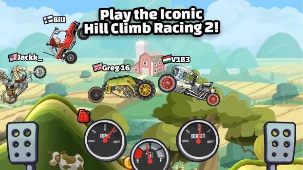 Hill Climb Racing 2 MOD APK (Remove ads, Mod speed) v1.62.1 screenshot 3