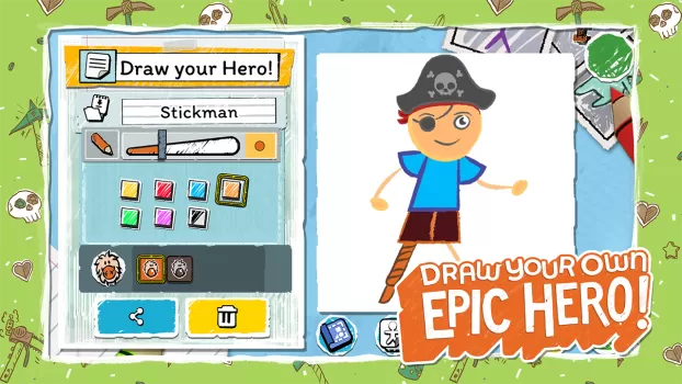 Draw a Stickman: EPIC 3 MOD APK (Remove ads, Unlimited money) v1.10.19854 screenshot 1