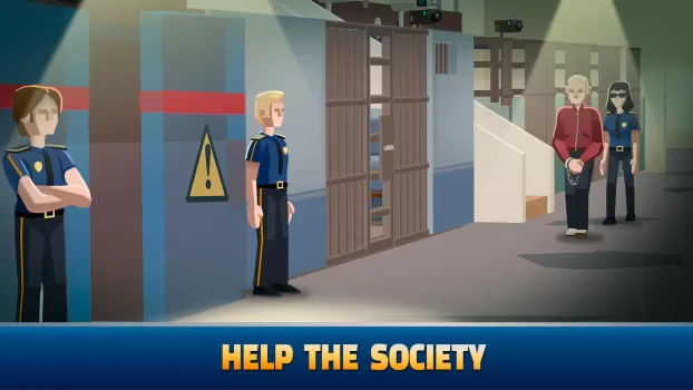 Idle Police Tycoon - Cops Game MOD APK (Remove ads, Unlimited money) v1.28 screenshot 3