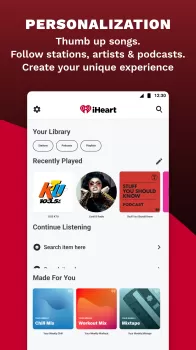 iHeart: Music, Radio, Podcasts MOD APK (Free purchase) v10.44.0 screenshot 3