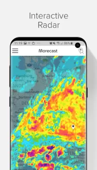 Weather & Radar - Morecast MOD APK (Unlocked, Premium) v4.1.36 screenshot 1