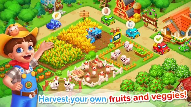 Family Farm Seaside MOD APK (Unlimited money) v8.6.100 screenshot 1