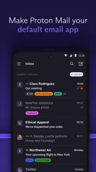 Proton Mail: Encrypted Email MOD APK (Unlocked, Premium) v3.0.1 screenshot 4