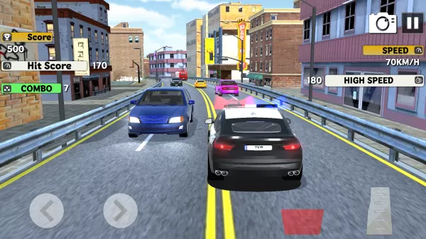 Highway Traffic Racing Car