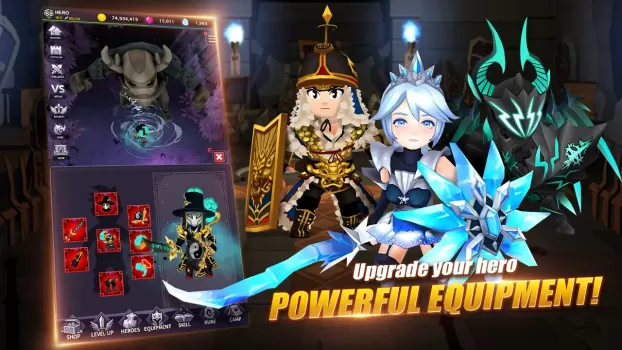 AFK Dungeon : Idle Action RPG MOD APK (Remove ads, Mod Menu, High Damage, Invincible) v1.1.52 screenshot 3