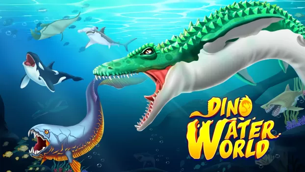 Jurassic Dino Water World MOD APK (Unlimited money) v15.02 screenshot 1