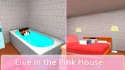 Pink Princess House Craft Game MOD APK (Remove ads, Mod speed) v2.9.4 screenshot 8