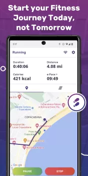 Running Tracker App - FITAPP MOD APK (Remove ads, Unlocked, Premium, Mod speed) v8.4.0 screenshot 2