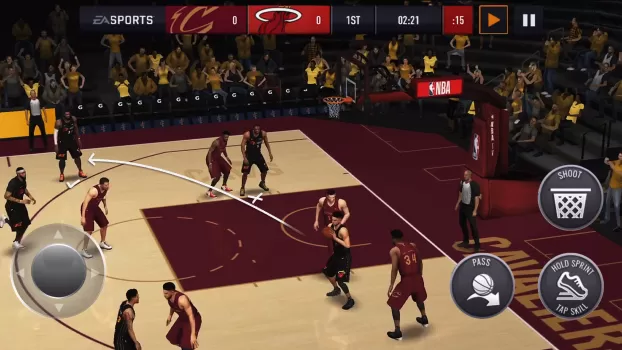 NBA LIVE Mobile Basketball MOD APK (Free purchase, Mod speed) v8.3.10 screenshot 1