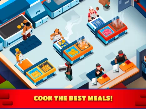 Idle Burger Empire Tycoon MOD APK (Free purchase, Unlimited money) v1.17 screenshot 10