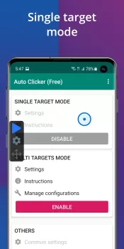 Auto Clicker - Automatic tap MOD APK (Unlocked, Pro) v2.1.4 screenshot 2