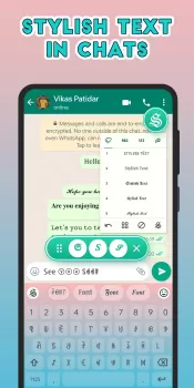 Stylish Text - Fonts Keyboard MOD APK (Unlocked, Premium) v2.6.1-gms screenshot 3