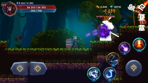 Darkrise - Pixel Action RPG MOD APK (Paid for free, Unlimited money, Unlocked, Free purchase) v0.20.3 screenshot 6