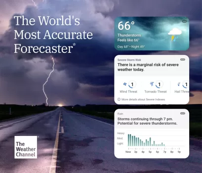 The Weather Channel - Radar MOD APK (Unlocked, Premium) v10.69.1 screenshot 1