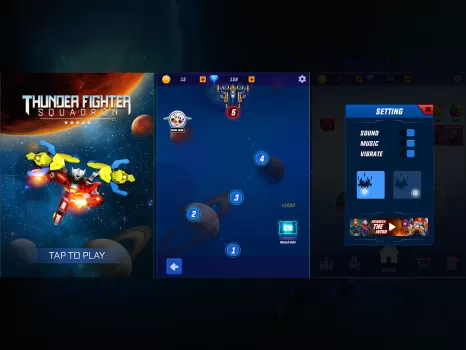 Thunder Fighter Superhero MOD APK (Remove ads, Unlimited money) v10.1 screenshot 15
