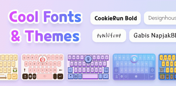 Design Keyboard - Fonts, Emoji