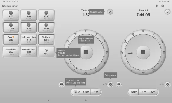 Kitchen Multi-Timer MOD APK (Unlocked, Premium) v4.9.10 GP screenshot 9