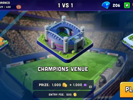 Mini Football - Soccer Games MOD APK (Remove ads, Endless, Weak enemy, Mod speed) v3.3.0 screenshot 12