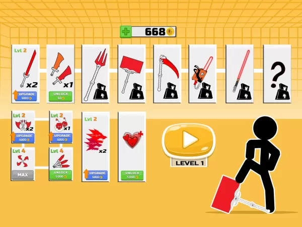 Stickman fighter : Epic battle