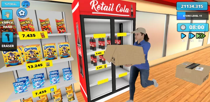 Retail Supermarket Simulator MOD APK (Paid for free, Unlimited money, Free purchase) v13 screenshot 4