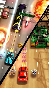 Chaos Road: Combat Car Racing MOD APK (Free purchase, High Damage, Weak enemy) v5.14.0 screenshot 3