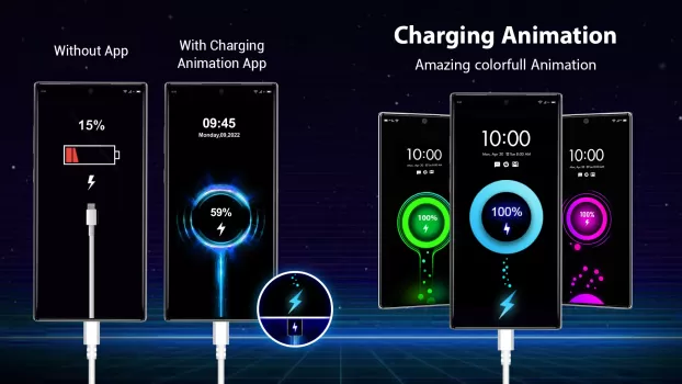 Battery Charging Animation MOD APK (Remove ads, Unlocked, Premium, Mod speed) v1.4.9.1 screenshot 3