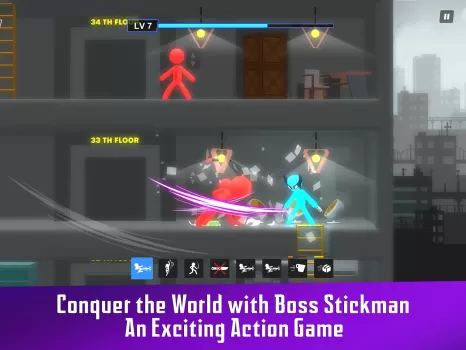 Boss Stick man MOD APK (Unlimited money) v4.2 screenshot 20