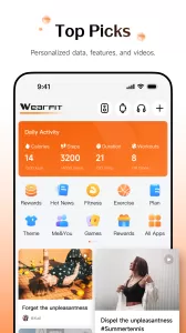 Wearfit Pro MOD APK vhw_5.5.26 screenshot 1