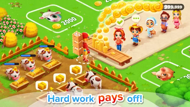 Family Farm Seaside MOD APK (Unlimited money) v8.6.100 screenshot 3