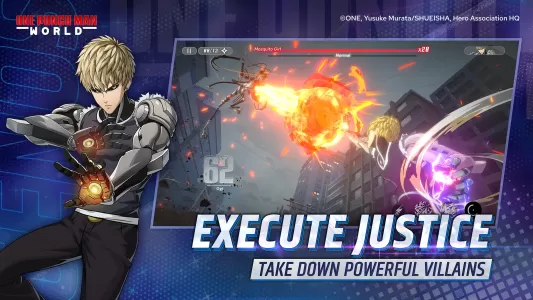 One Punch Man World MOD APK (Mod Menu, Weak enemy) v1.0.0 screenshot 18