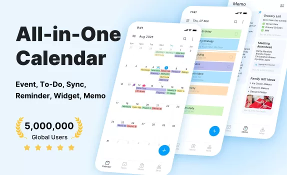 Calendar Planner - Agenda App MOD APK (Unlocked, Pro) v2.06.48.0117 screenshot 1