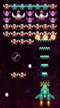 Galaxy Attack: Chicken Shooter MOD APK (Remove ads, Unlimited money) v31.2 screenshot 26