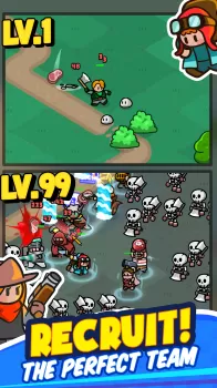 Rumble Heroes - Adventure RPG MOD APK (Unlimited money) v2.2.024 screenshot 4