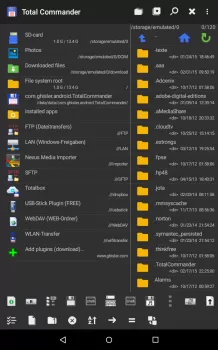 Total Commander - file manager MOD APK (Unlocked) v3.50d screenshot 9