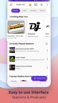 Radio FM MOD APK (Unlocked, Premium) v18.1.0 screenshot 8