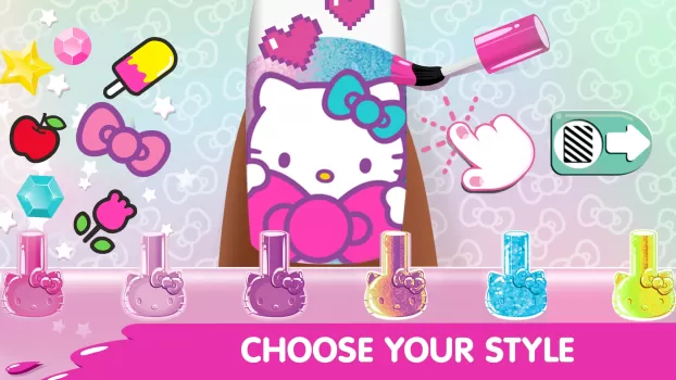 Hello Kitty Nail Salon MOD APK (Full) v2024.2.1 screenshot 2