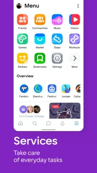 VK: music, video, messenger MOD APK (Optimized) v7.35 screenshot 4