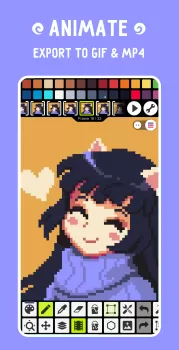 Pixel Studio: pixel art editor MOD APK (Unlocked, Pro) v4.95 screenshot 2