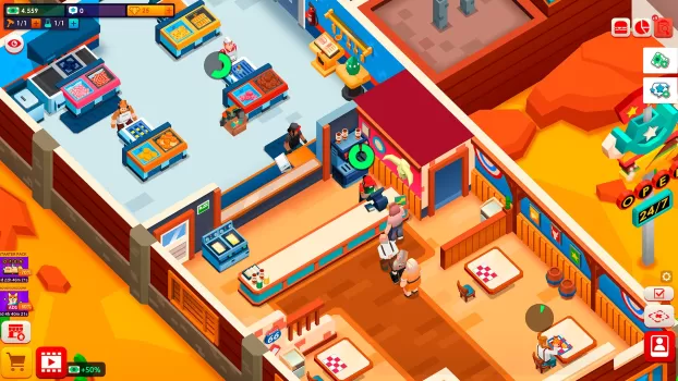 Idle Burger Empire Tycoon MOD APK (Free purchase, Unlimited money) v1.17 screenshot 7